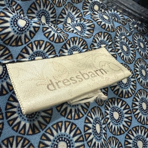 Dressbarn 2X Blue Button Down Shirt Y3 - Picture 5 of 5